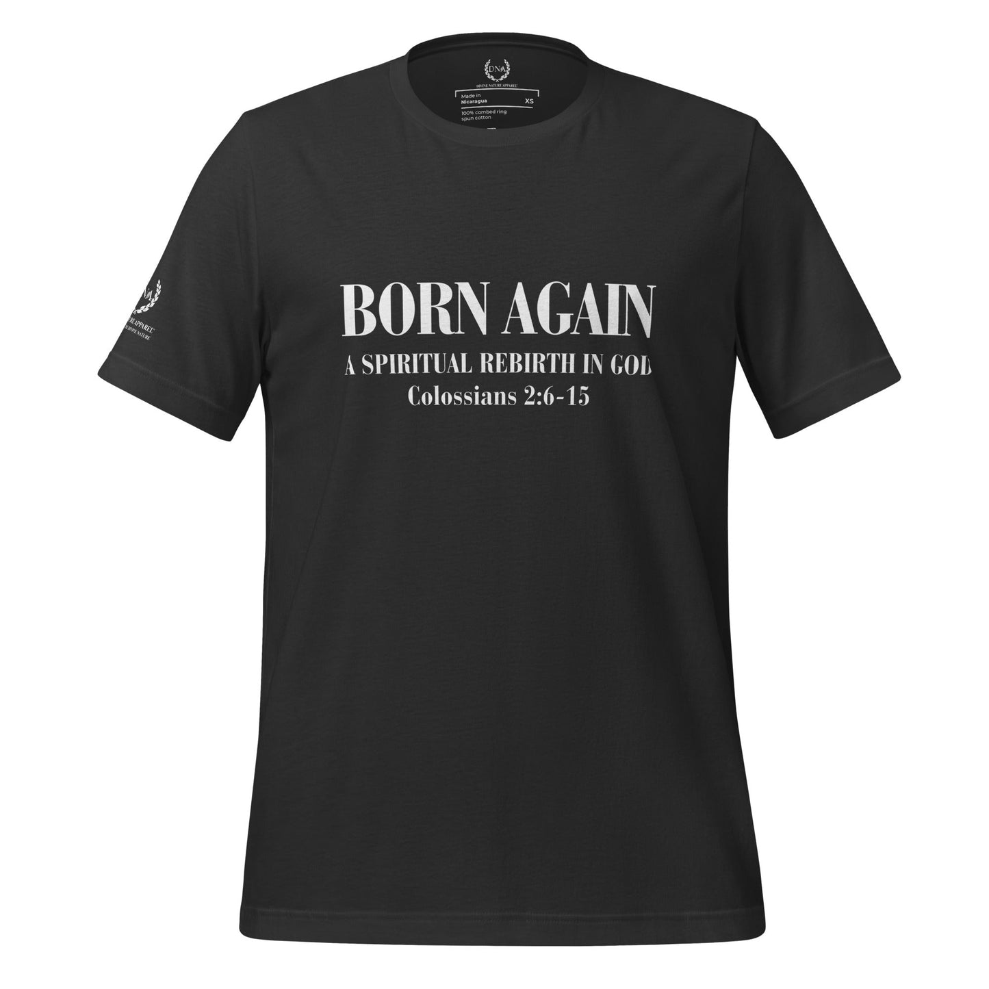 Born Again Spiritual Rebirth Unisex T-shirt - divinenatureapparel