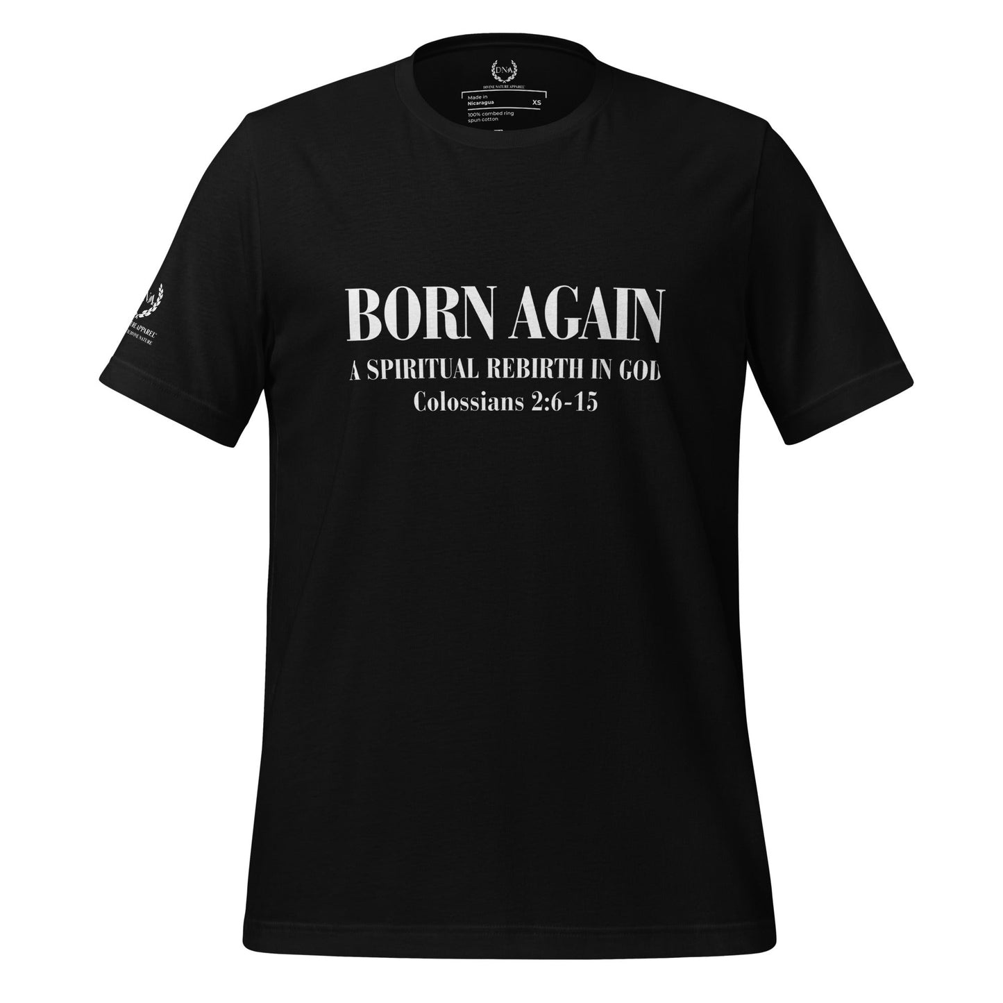 Born Again Spiritual Rebirth Unisex T-shirt - divinenatureapparel