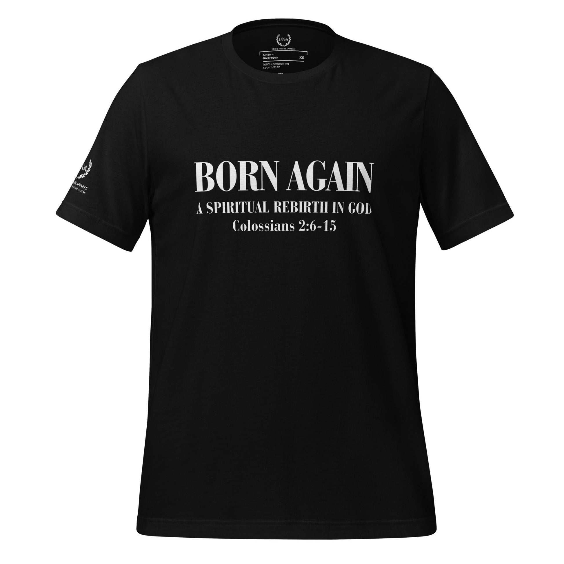 Born Again Spiritual Rebirth Unisex T-shirt - divinenatureapparel