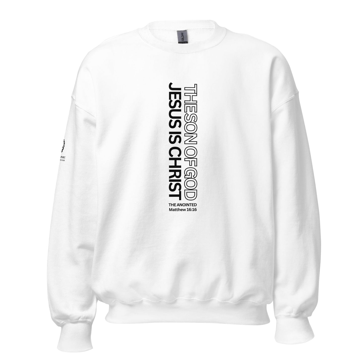 Jesus is Christ The Son of God Unisex Sweatshirt - Unisex Sweatshirt - divinenatureapparel