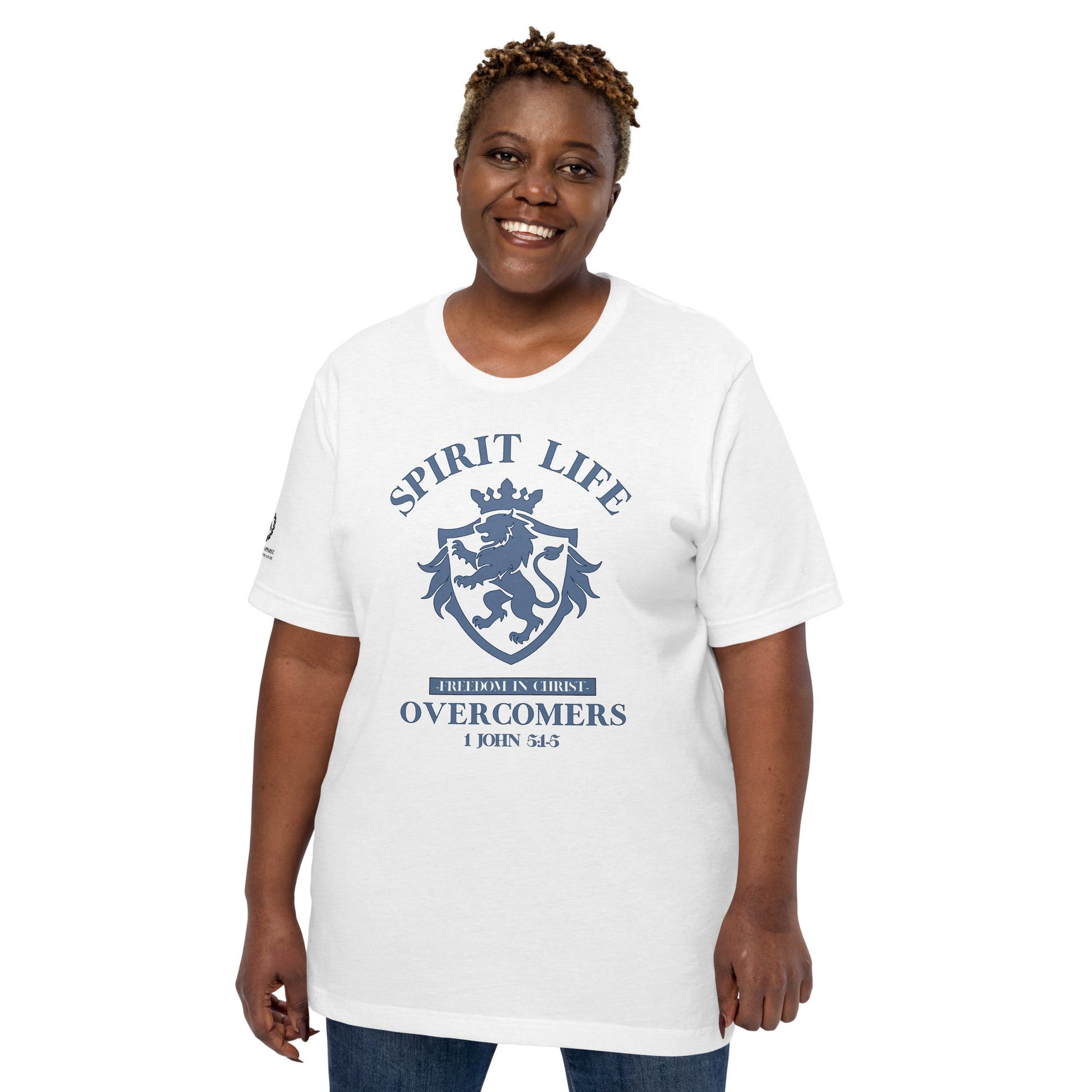 Spirit Life Overcomers Unisex t-shirt - divinenatureapparel