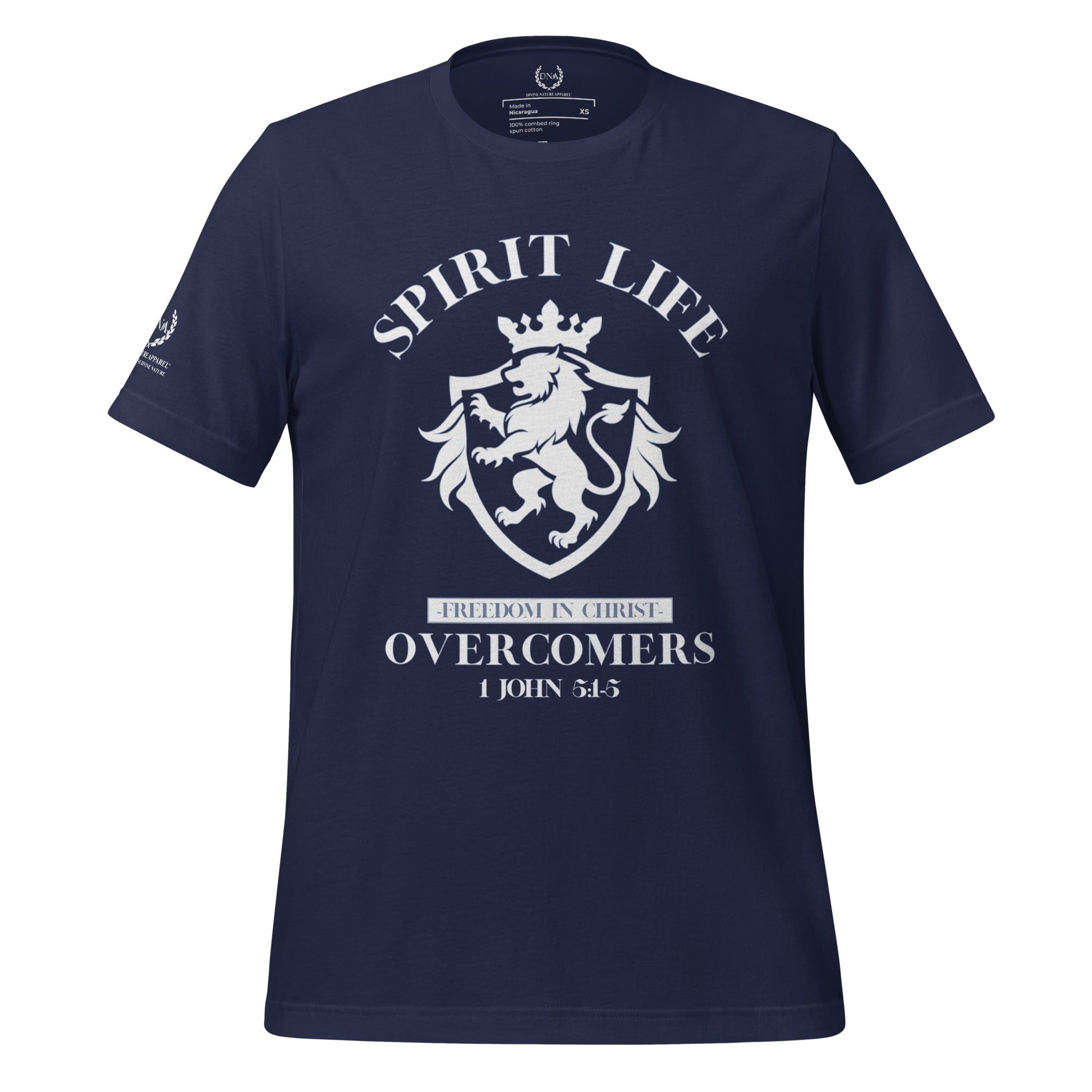 Spirit Life Overcomers Unisex t-shirt - divinenatureapparel