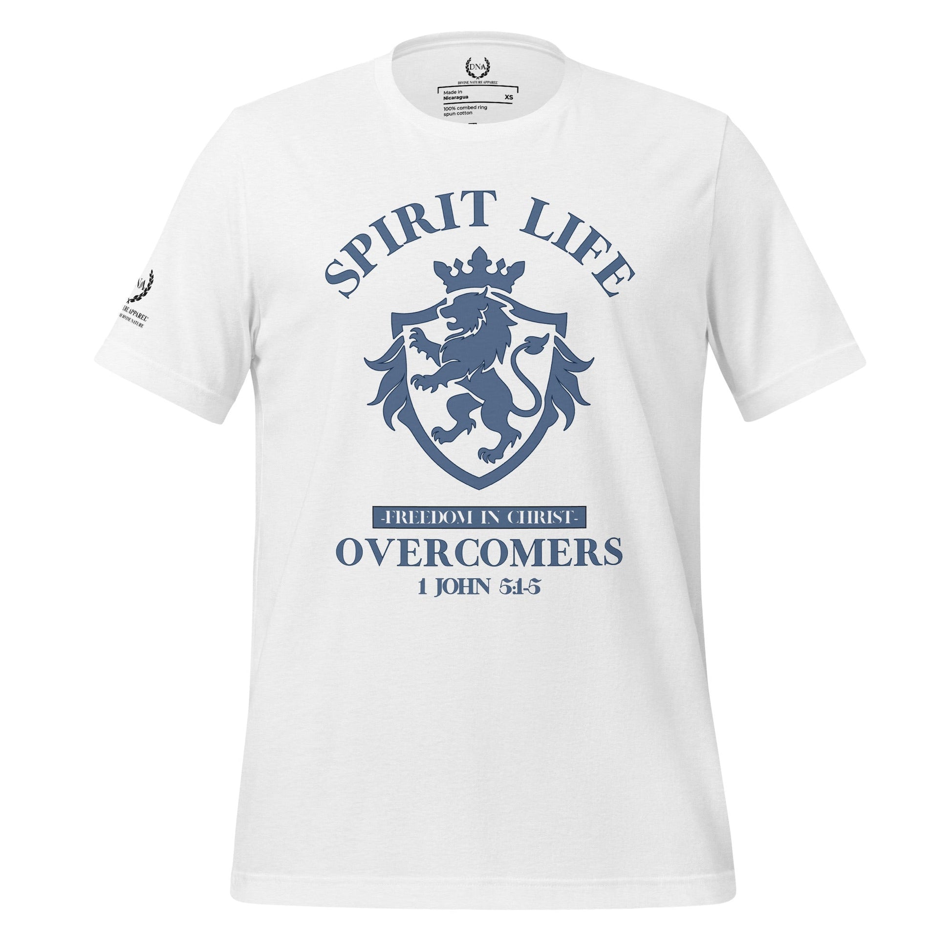 Spirit Life Overcomers Unisex t-shirt - divinenatureapparel
