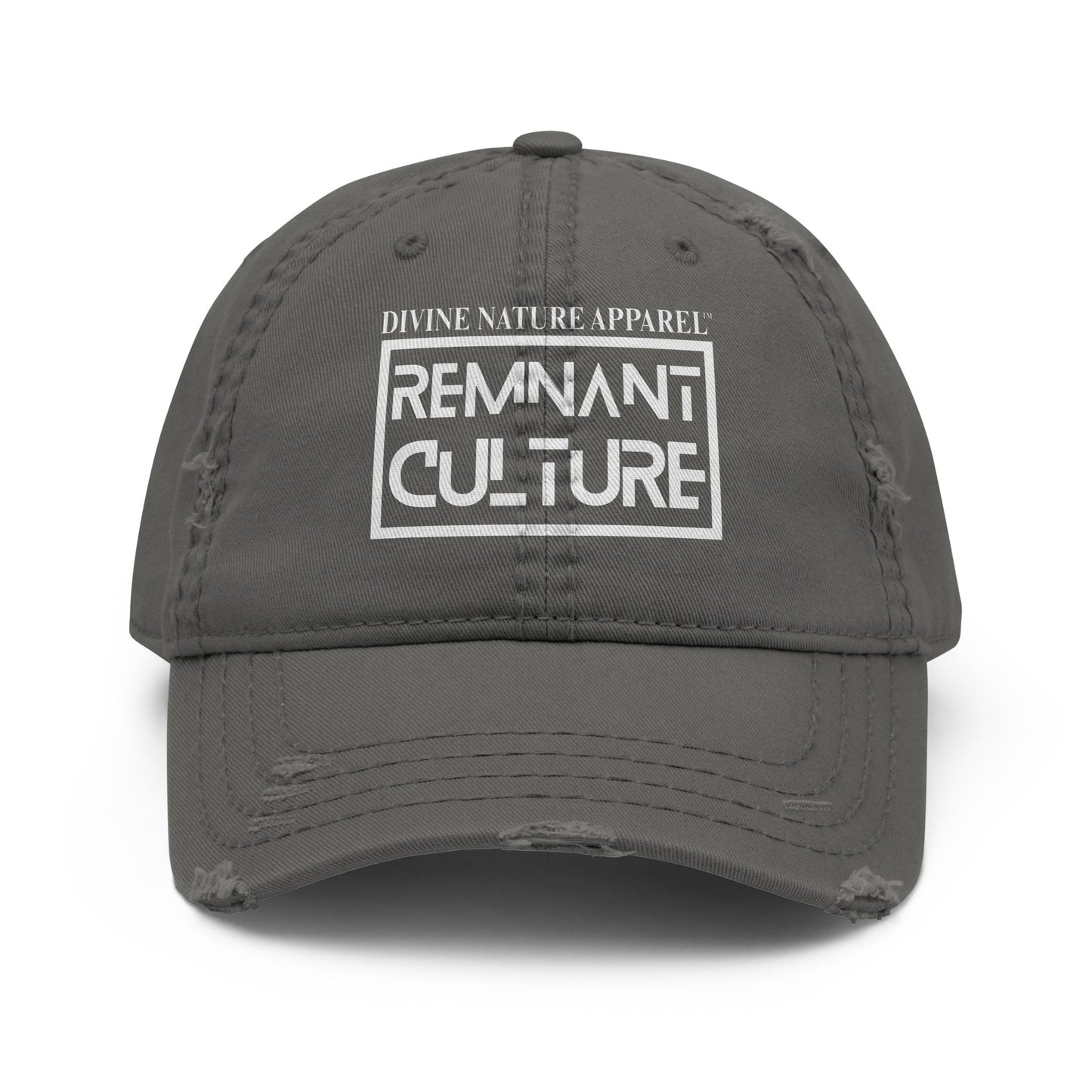 DNA Distressed Remnant Culture Hat - Unisex - Black, Navy and Gray - divinenatureapparel