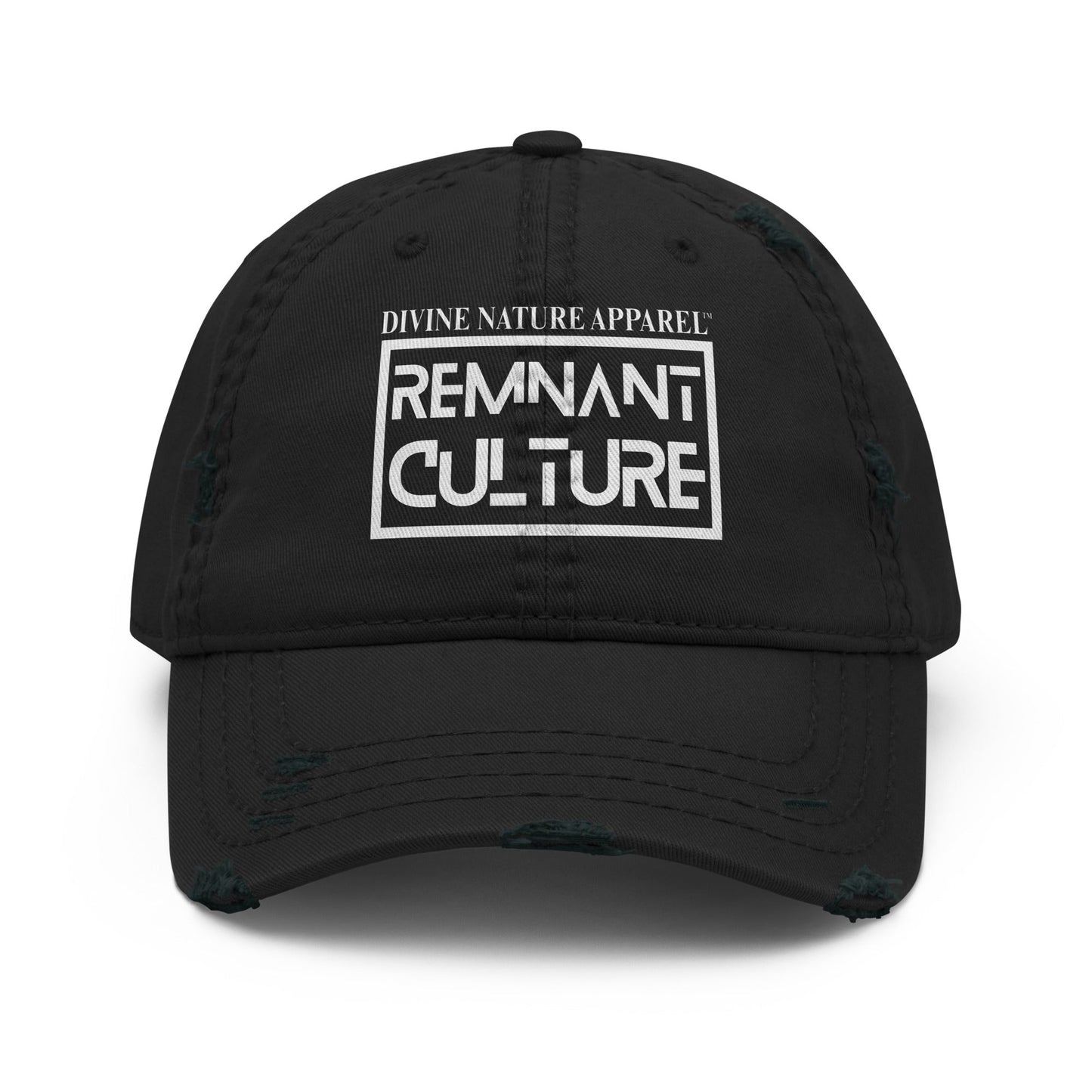 DNA Distressed Remnant Culture Hat - Unisex - Black, Navy and Gray - divinenatureapparel