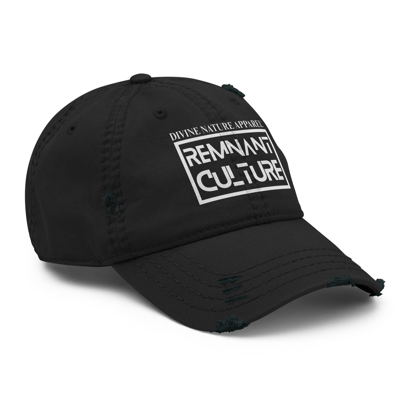 DNA Distressed Remnant Culture Hat - Unisex - Black, Navy and Gray - divinenatureapparel