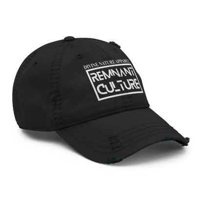 DNA Distressed Remnant Culture Hat - Unisex - Black, Navy and Gray - divinenatureapparel