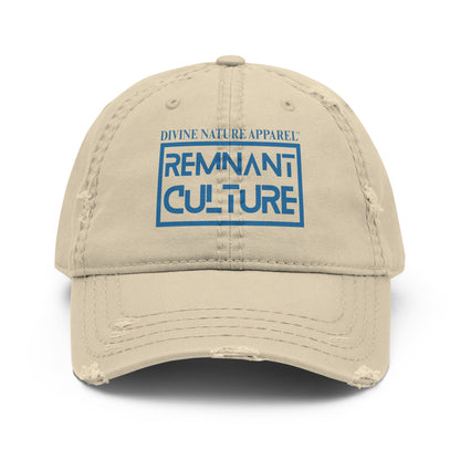DNA Distressed Remnant Culture Hat - Unisex - Kahaki Beige - divinenatureapparel