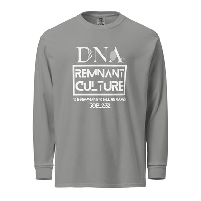 DNA Remnant Long - Sleeve T-Shirt in Black and Blue Jean Grey - divinenatureapparel