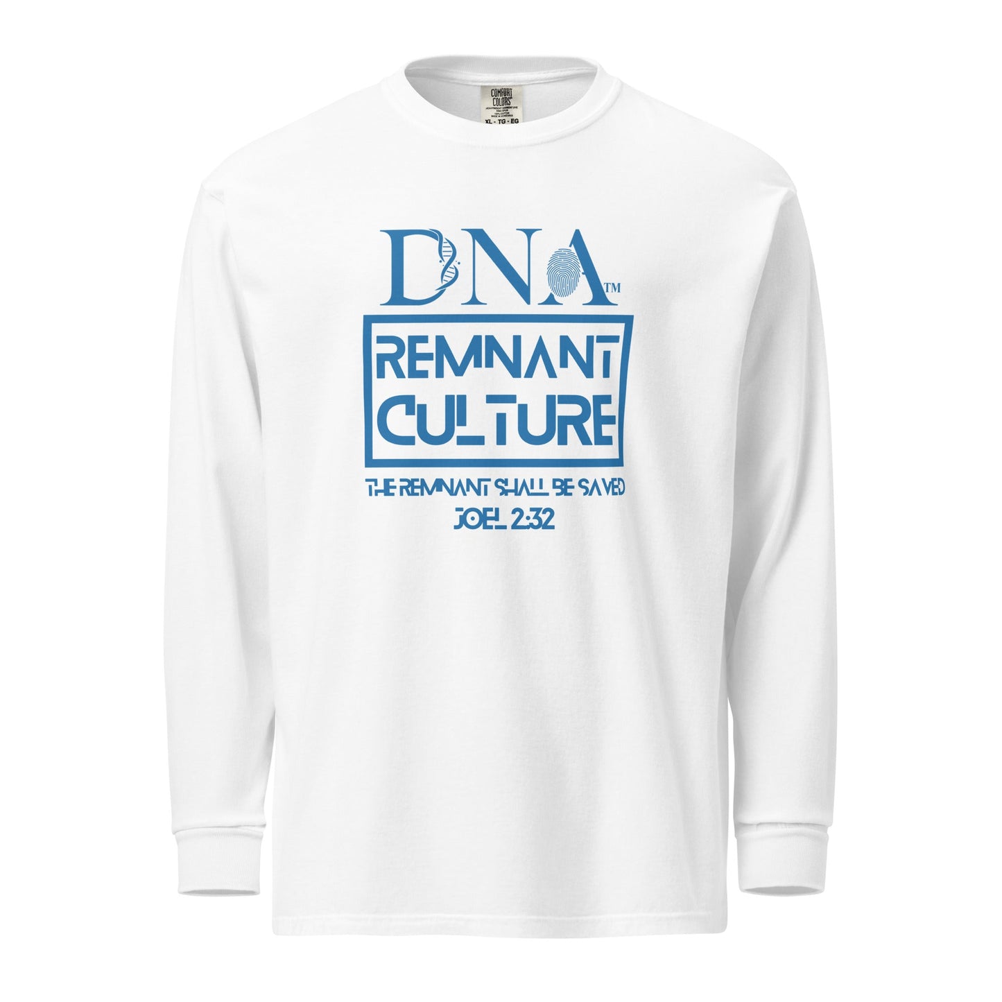 DNA Remnant Long - Sleeve White T-shirt - Unisex - divinenatureapparel