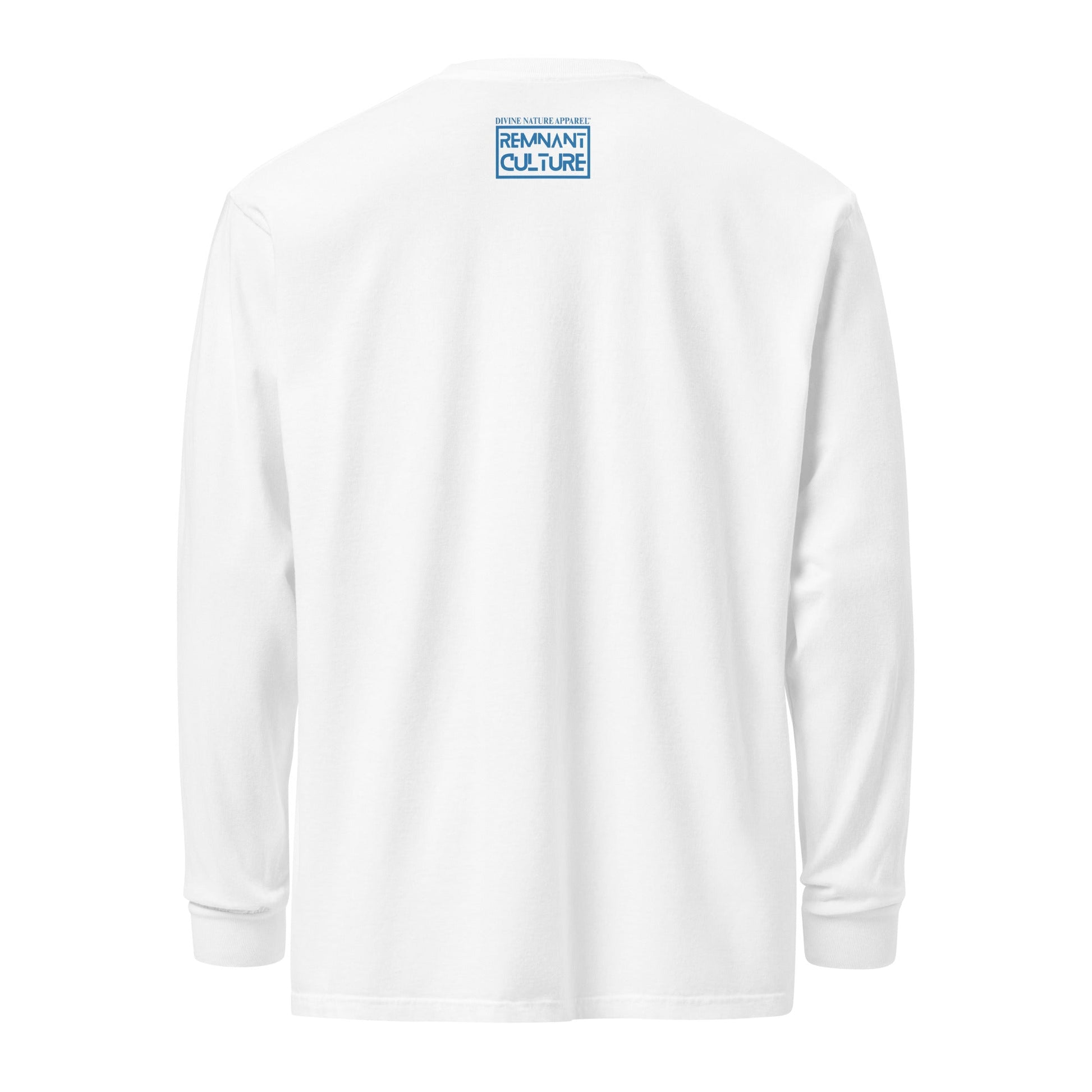 DNA Remnant Long - Sleeve White T-shirt - Unisex - divinenatureapparel
