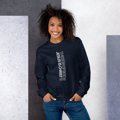 Jesus is Christ The Son of God Unisex Sweatshirt - divinenatureapparel