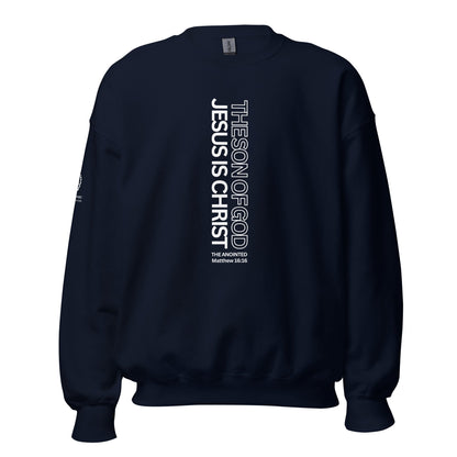 Jesus is Christ The Son of God Unisex Sweatshirt - divinenatureapparel
