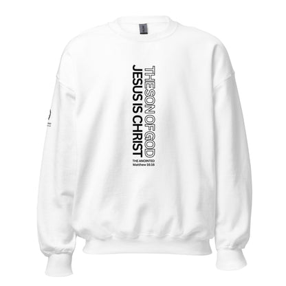 Jesus is Christ The Son of God Unisex Sweatshirt - Unisex Sweatshirt - divinenatureapparel