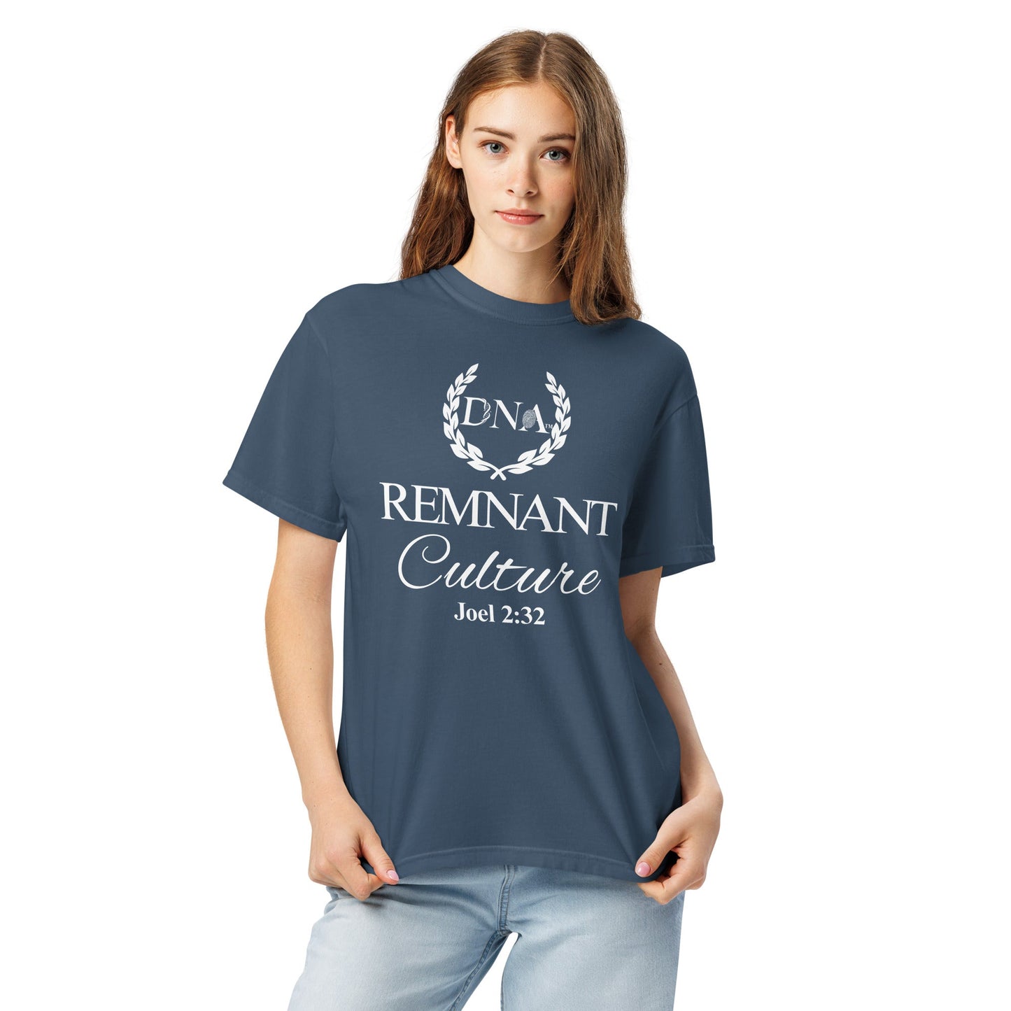 Remnant Culture Joel 2:32 T-shirt - Unisex in Black, Red and Midnight Blue - divinenatureapparel