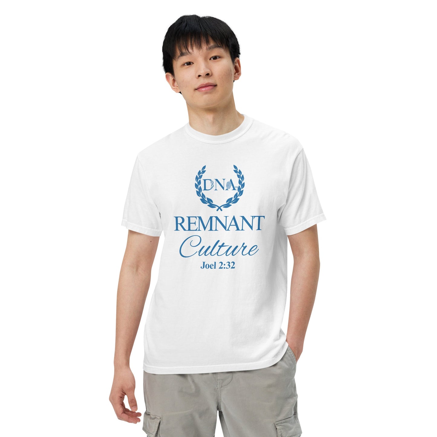Remnant culture Joel 2:32 White Premium T-shirt - Unisex - divinenatureapparel
