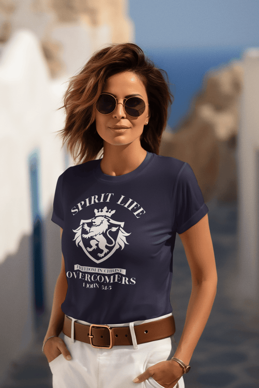 Spirit Life Overcomers Unisex t-shirt - divinenatureapparel